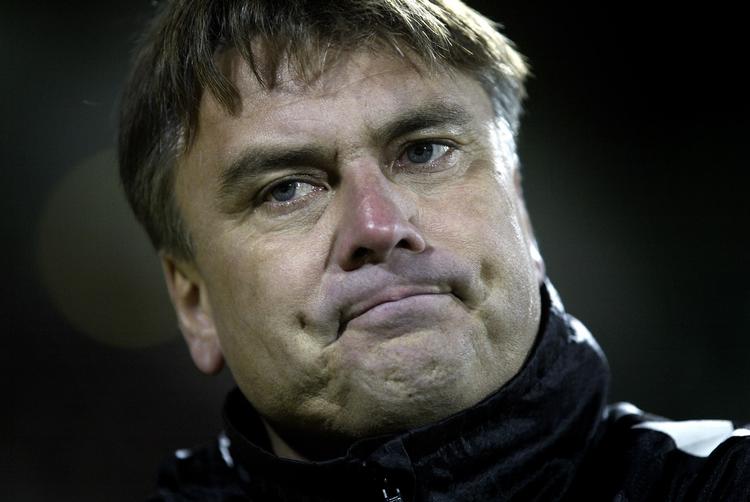 I 2002-2003 var Poul Hansen cheftræner i AGF. Arkivfoto. 