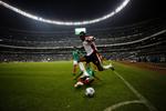 Mexico sejrede hjemme på Aztec stadion mod Trinidad og Tobago. 