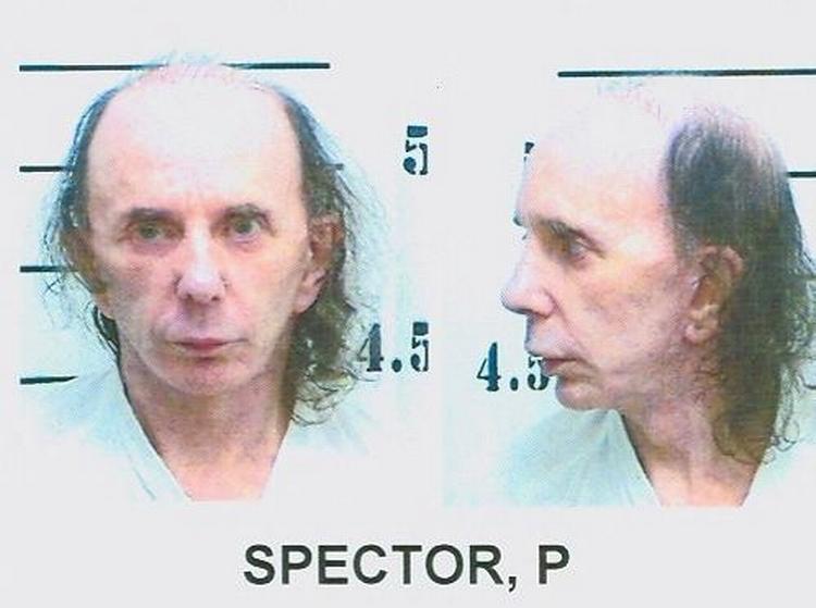Phil Spector på forbryderfoto taget 5. juni af the California Department of Corrections and Rehabilitation. 