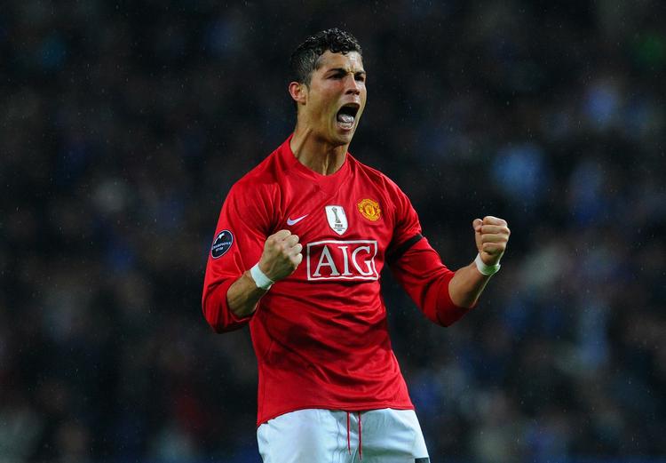 Christiano Ronaldo scorede to gange i opgøret mod Tottenham. Arkivfoto 