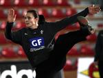 Karin Mortensen er en af få rutinerede spillere i Jan Pytlicks netop udtagne bruttotrup. Arkivfoto. 