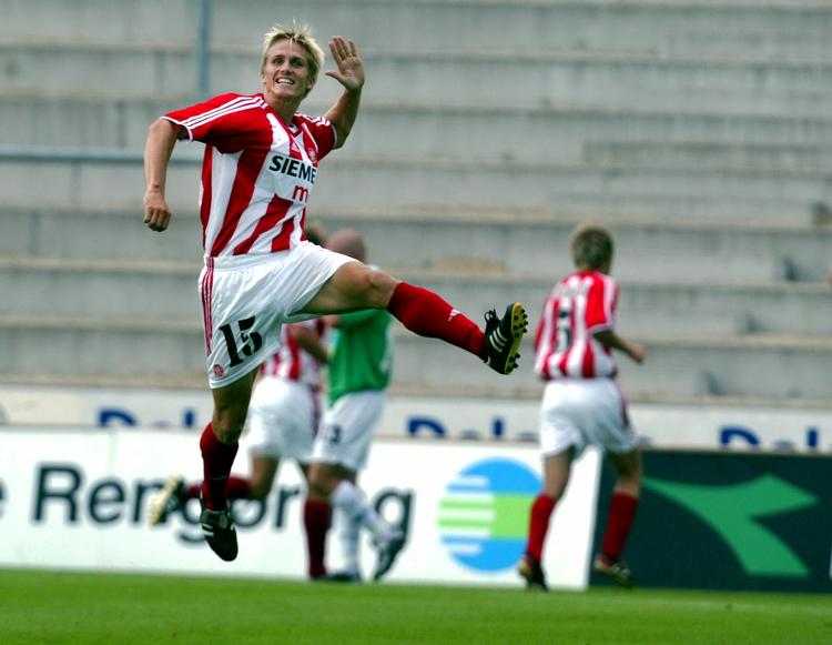 Allan K. Jepsen har scoret fir emål i Superligaen, et for AB og tre for AaB. Arkivfoto. 