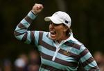 Iben Tinning var i 2007 var med på det europæiske Solheim Cup-hold mod USA for fjerde gang i træk. Arkivfoto. 