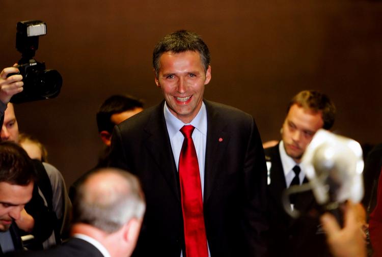 Den norske statsminister, Jens Stoltenberg. 