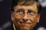2-årige Karina Oakley er lige så klog som denne herre - Microsofts førstemand, Bill Gates. 