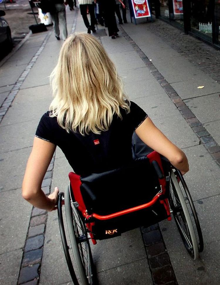 Mange med et handikap drømmer om et helt almindeligt arbejde.Arkivfoto 