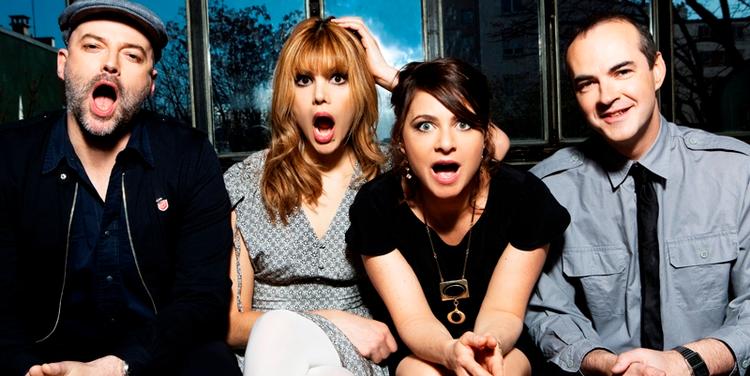 fransk filter. Nouvelle Vague lader finere fransk popkultur gå i kødet på den absolut mere voldsomme angelsaksiske new wave-rock med afstikkere til decideret punk. PRf-foto. 