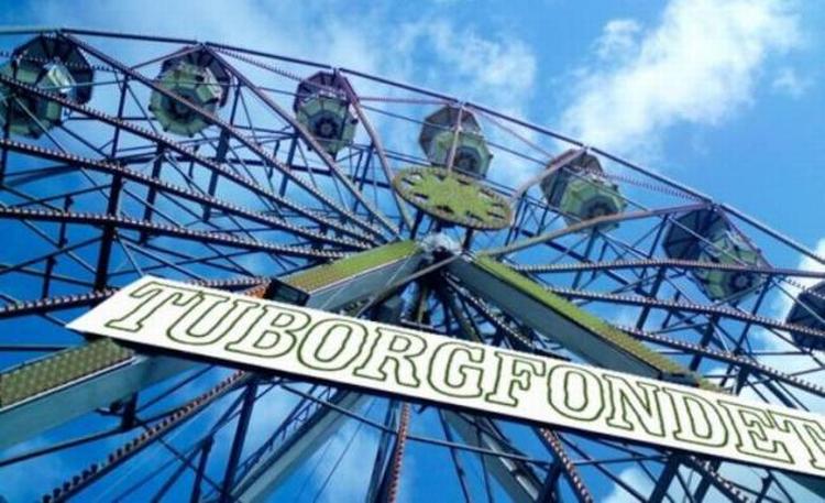 Tuborgs Grønne Hjul er på vej til Roskilde Festival, hvor gæsterne får mulighed for at skue ud over festivalpladsen fra 30 meters højde. 