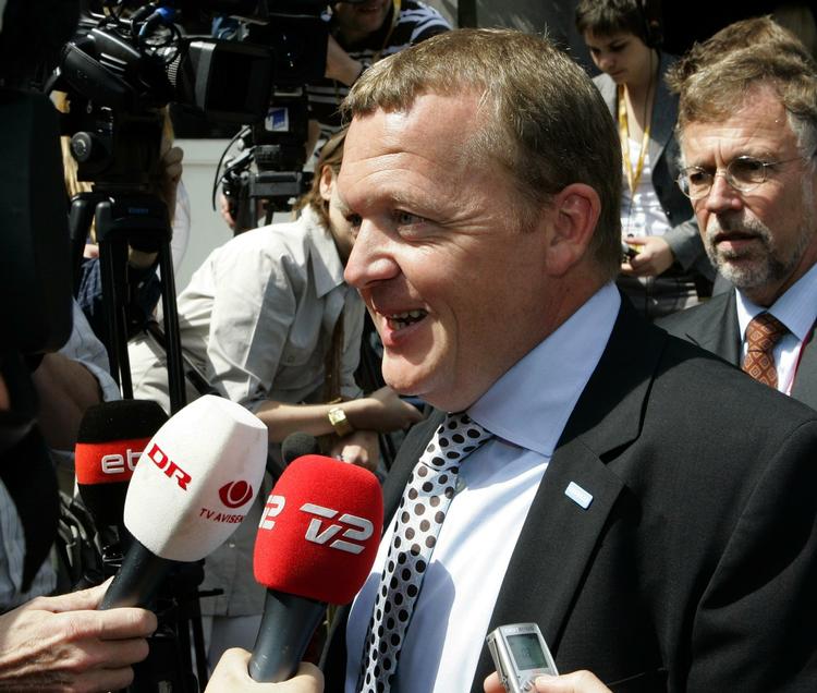 Statsminister Lars Løkke Rasmussen (V) fotograeret til EU's topmøde i Bruxelles torsdag. 