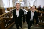 Simon Emil Ammitzbøll mener, at Borgerligt Centrum er nedlagt. Jeppe Søe holder alligevel partistyremøde  i partiet i morgen. Forvirringen er næsten total. Arkiv. 