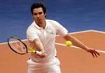 Michael Stich er blevet upopulær efter sine udtalelser om kvindelige tennisspillere, som han mener, stønner for meget. Arkivfoto. 