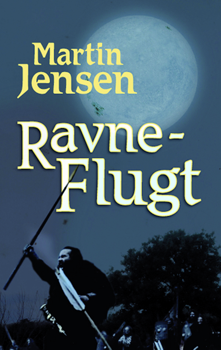 Der er ufred i hele verden og kampscenerne fylder en del i Ravne-flugt. Illustration: Bogens forside 
