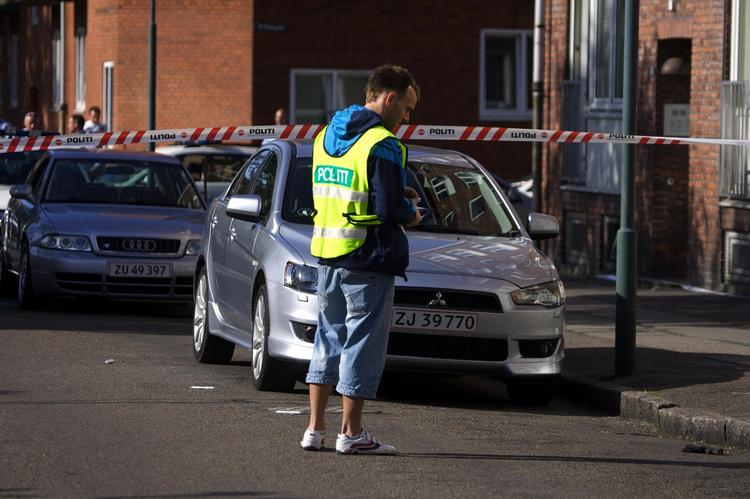 Den 28-årige mand blev skudt ned ved højlys dag på Amager. Arkivfoto. 