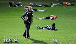 Vicente del Bosques første kamp som landstræner var mod Danmark i Parken i august 2008. Ingen anden har nogen sinde vundet sine første 13 kampe som landstræner.  Foto: Martin Meissner/AP 
