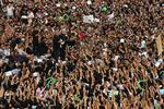 Iranere i protest mod valgresultatet 12. juni. Arkivfoto. 