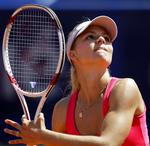 Maria Kirilenko har brugt meget tid på reklamearbejde, men nu vil hun satse mere på sin tennis. I dag skal det gå ud over Caroline Wozniacki. Arkivfoto. 