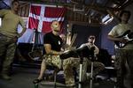 Danske soldater i den store militærbase i Kabul. 