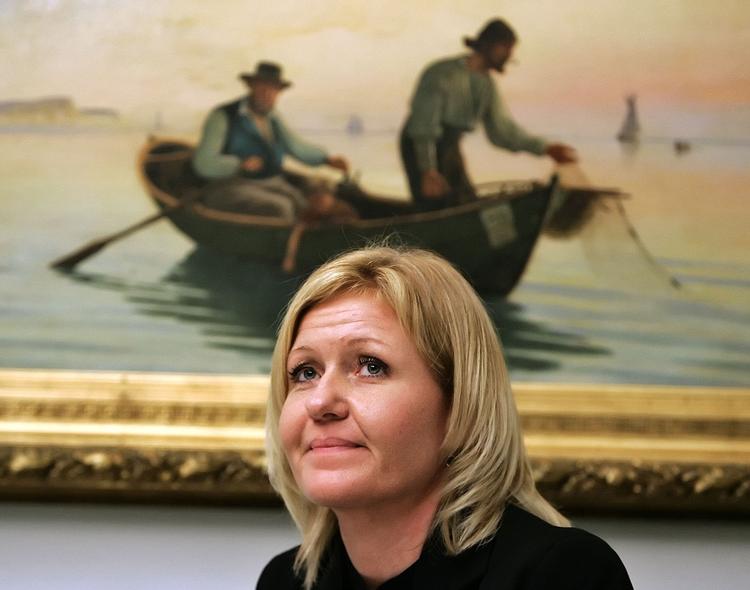 Kulturminister Carina Christensen svarer nu igen på Pia Kjærsgaards kritik. Arkivfoto 
