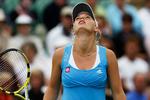 Der står både single og double på programmet i dag for 18-årige Caroline Wozniacki. Arkivfoto. 