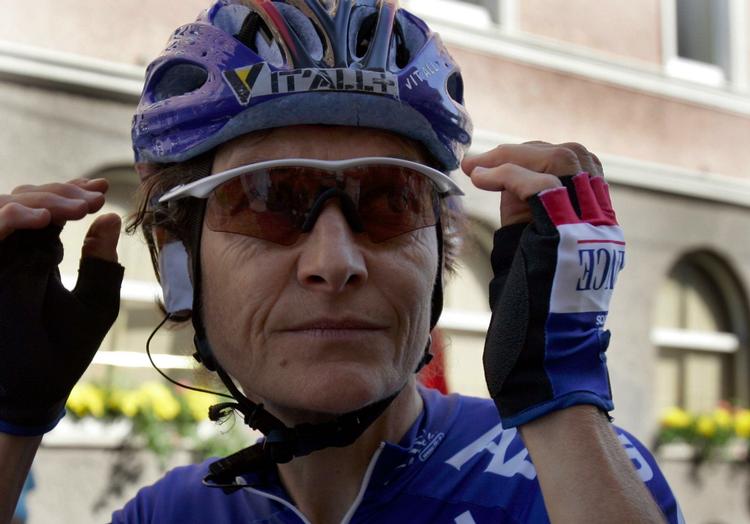 Cykelfænomenet Jeannie Longo vinder stadig nationale titler, og hun har ingen planer om at bremse aktiviteterne. Arkivfoto. 