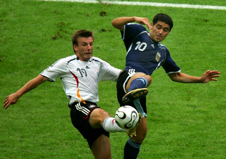 Ved VM på hjemmebane vandt Bernd Schneider og Tyskland bronze efter blandt andet at have besejret Argentina. Arkivfoto. 