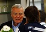 Max Mosley er rasende og vil have en undskyldning. Arkivfoto. 