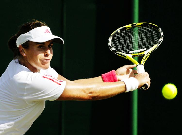 udfordreren. Anabel Medina Garrigues er en af verdens bedste   I dag skal hun gøre livet surt for Caroline Wozniacki i single- rækken. Arkivfoto: Anja Niedringhaus/AP 