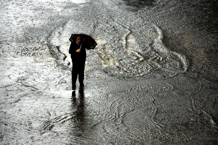REGN. I denne uge kom det frem, at Jylland vil drukne i regnvand, hvis man ikke sætter ind over for klimaforandringer. Nye beregninger viser, at det kan blive billigere end først antaget at gennemføre omstillingen til grøn klimaøkonomi. Foto: Natacha Pisarenko 