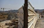Israel har igen sat gang i byggelsen af bosættelser på Vestbredden. Dette billede stammer dog fra et tidligere konstriktionsarbejde. 