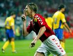 Jon Dahl Tomasson vil meget gerne tilbage i den rød-hvide nationaldragt. Arkivfoto. 