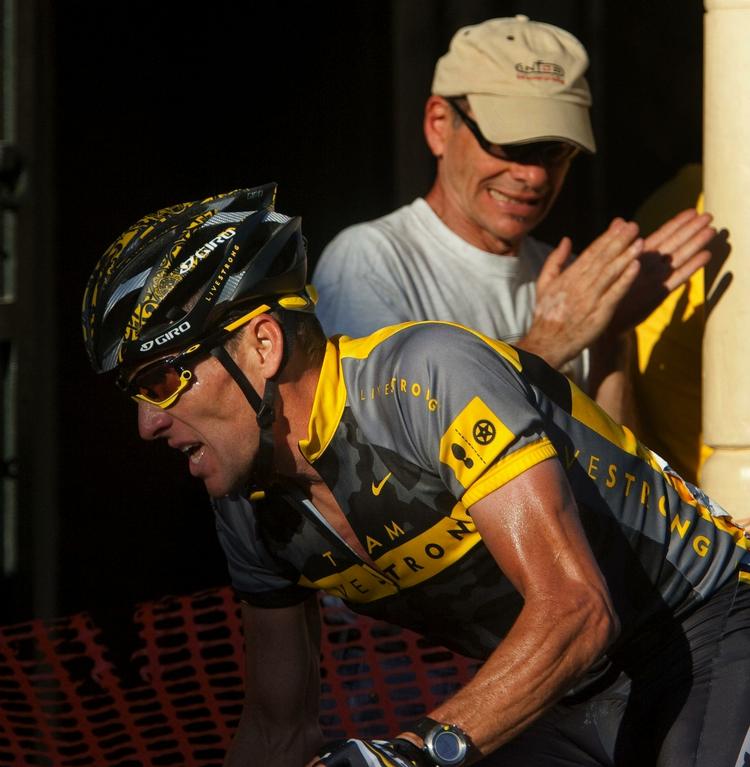 Lance Armstrong vandt søndag 21. juni det årlige 'Nevada City Classic'. Arkivfoto. 