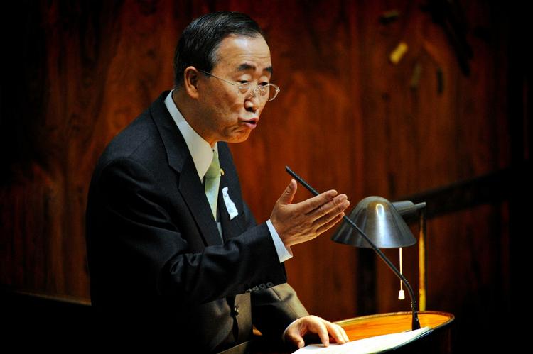FN's generalsekretær Ban Ki-moon. (Arkivfoto) 