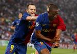 Samuel Eto'o scorede det første mål i Champions League-finalen, som Barcelona vandt 2-0. Nu kan Cameroun-angriberen score videre for Barcelona. Arkivfoto. 