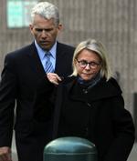 Ruth Madoff havde en sikkerhedsvagt til at passe på sig, da hun havde besøgt sin mand i fængslet i april. 