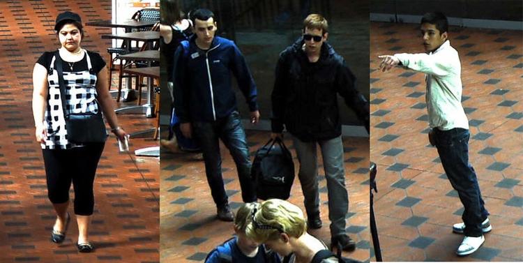 Det er kvinden til venstre, som nu er anholdt af hollandsk politi. To gerningsmænd er yderligere identificeret, oplyser Københavns Politi. 