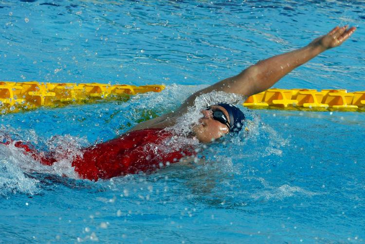 Aschwin Wildeboer Faber er nu indehaver af verdensrekord i 100 meter rygcrawl på både kortbane og langbane. Arkivfoto. 