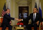 Obama og Medvedev har fået et rimelig godt forhold til hinanden. De mødtes til G20-topmødet tidligere i år. 
