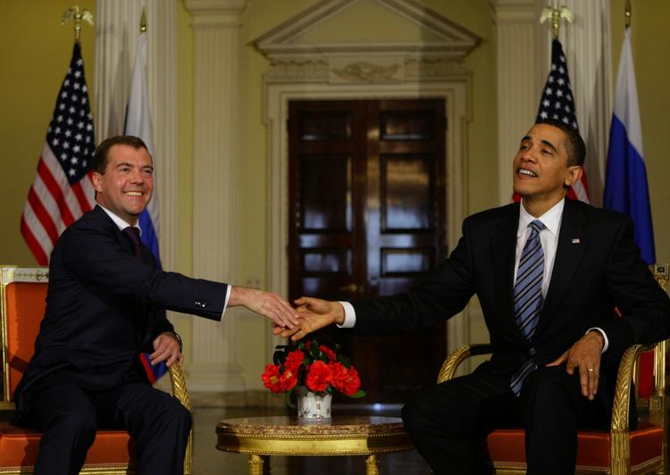 Obama og Medvedev har fået et rimelig godt forhold til hinanden. De mødtes til G20-topmødet tidligere i år. 