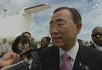 FN´s generalsekretær Ban Ki-moon fik ikke meget ud af sin rejse til Myanmar. 
