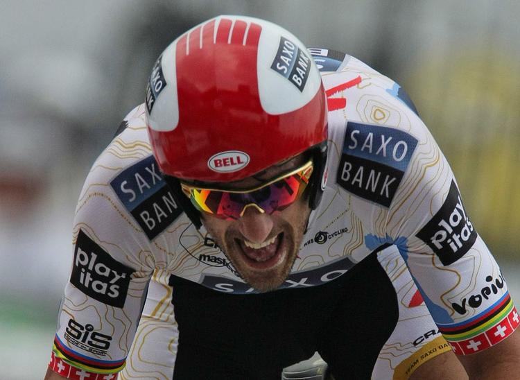 Den olympiske mester Fabian Cancellara vandt endnu engang prologen i Tour de France. 