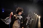 Karen O. og Yeah Yeah Yeahs fyrede den kraftigt af på Roskilde festivalens afdansningsbal i søndags. 