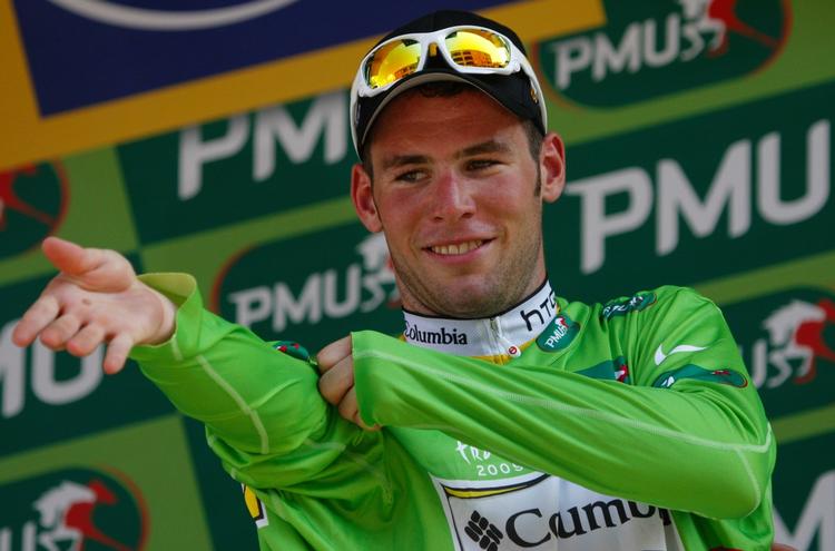 Mark Cavendish - feltes foreløbig bedste sprinter. 