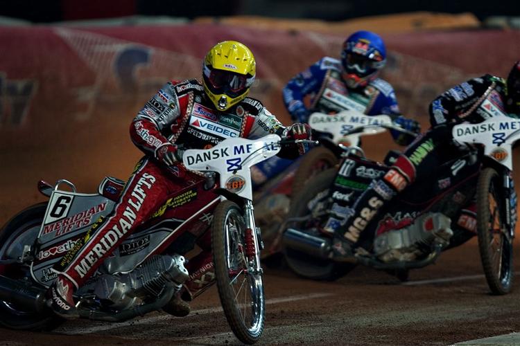 Hans Andersen under Danish Speedway Grandprix 2007 i Parken. Arkivfoto. 