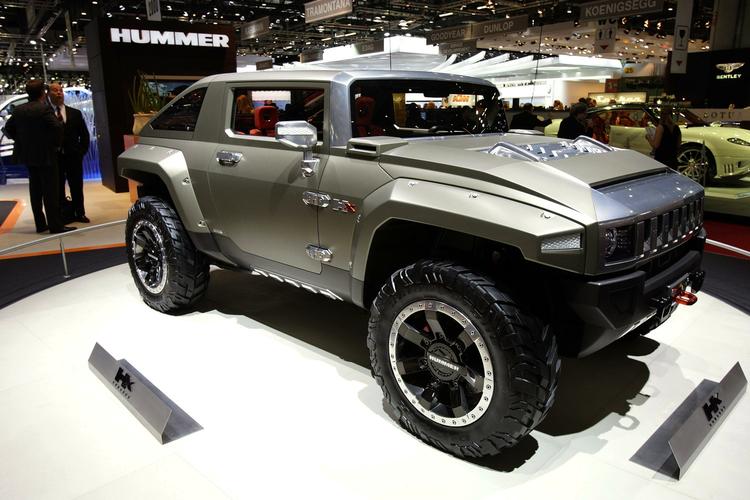 Hummer HX Concept - hidtil mindste fra den kant. 