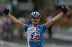 Franske Thomas Voeckler vandt til publikums store tilfredshed femte etape af Tour de France efter et klogt kørt løb. 