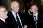 Svend Auken ses her tidligere på året med Folketingets nuværende formand, Thor Pedersen (t.v.), og den forrige formand, Christian Mejdahl. 