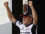 Thor Hushovd holdt sig til i feltet helt frem til den afsluttende stigning, hvor nordmanden slog de sprintere, der var tilbage efter udskilningsløbet. 