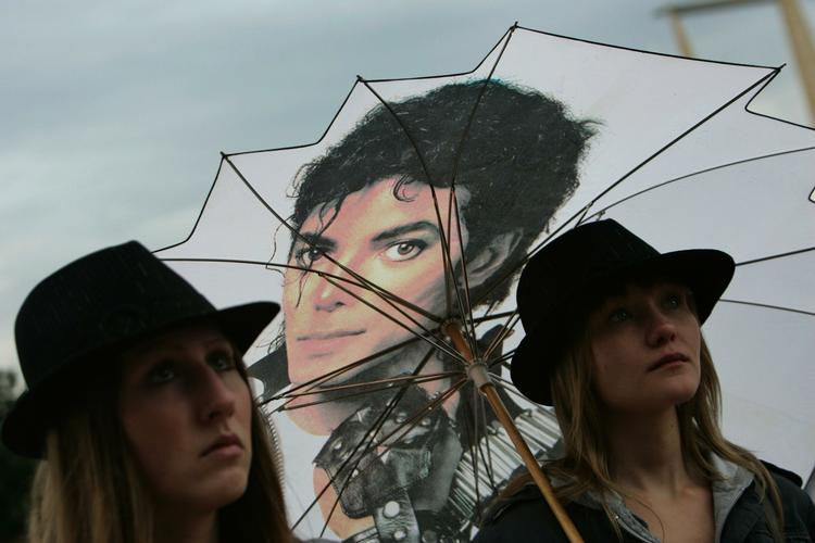 Michael Jackson-fans sørger. 