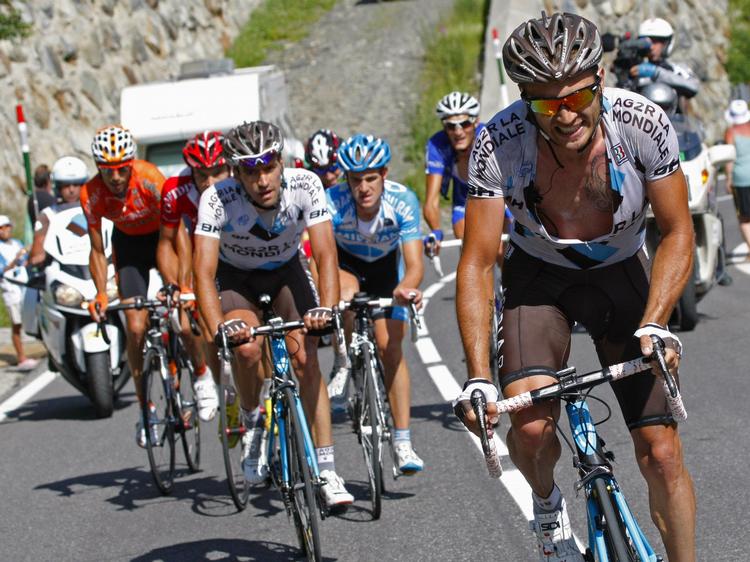 Rinaldo Nocentini kan se frem til solid opbakning på dagens etape. 