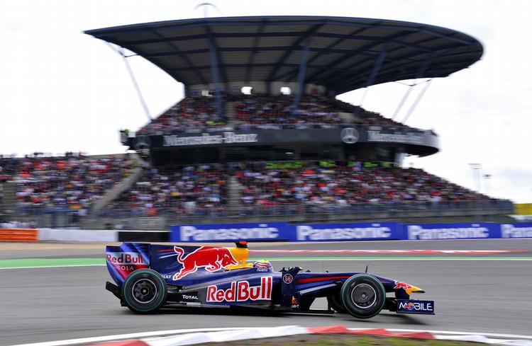 Mark Webber var hurtigst af alle i det tyske grandprix på Nürburgring. 